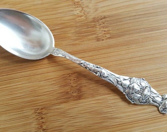 ビンテージ　ALVIN STERLINGフォーク　Chateau Rose 純銀 Vintage Alvin Sterling 1940 CHATEAU ROSE Dinner Fork 7 1/4