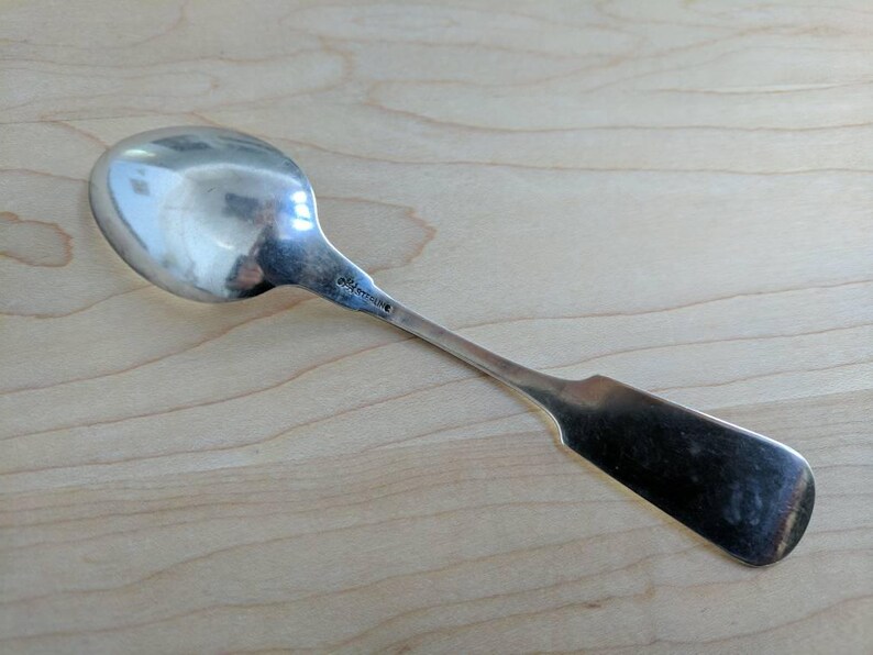 Set of 6 Antique TOWLE Sterling 1880 TIPPED Teaspoon 5 34