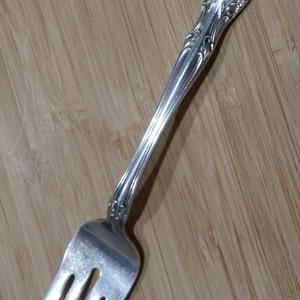 Vintage ALVIN Sterling 1940 CHATEAU ROSE Salad/dessert Fork 6 5/8
