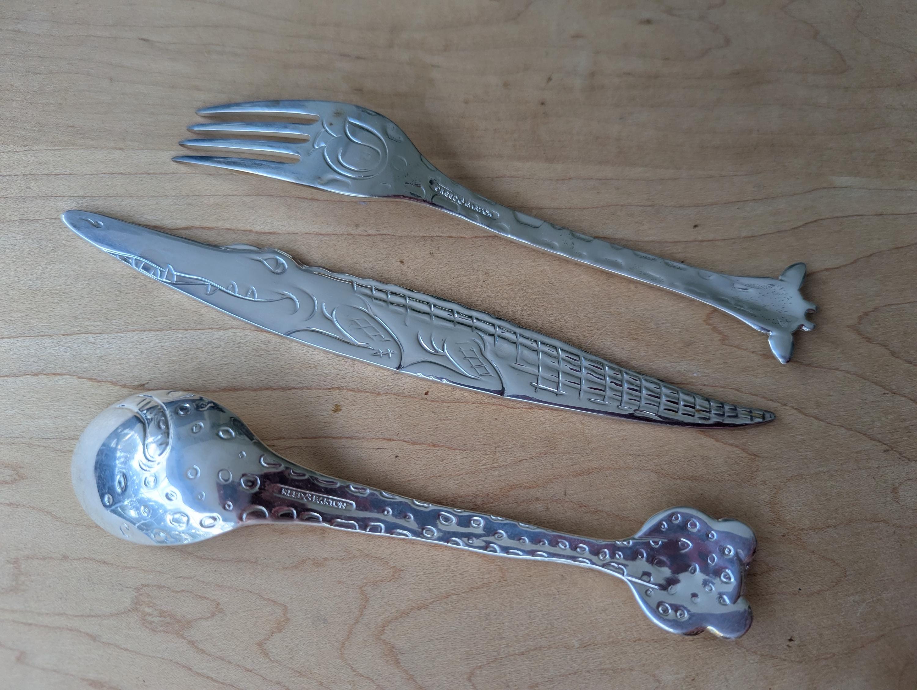 素晴らしいゴージャスなヴィンテージ REED & BARTON「シルバーサファリ