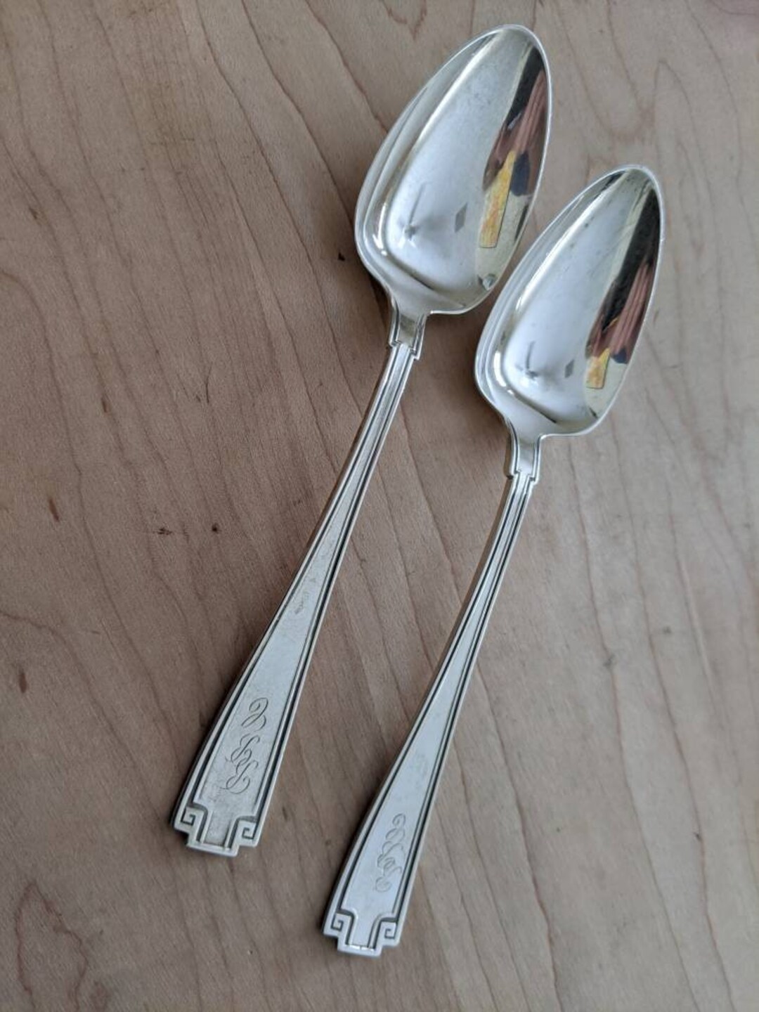 Antique GORHAM Sterling 1913 ETRUSCAN Teaspoon 5 3/4