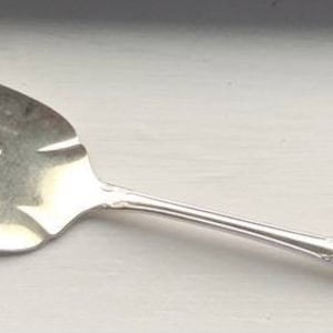 Vintage Oneida Community 1968 FREDERICKSBURG Solidny serwer do ciasta z przebijaniem 9 1/2"