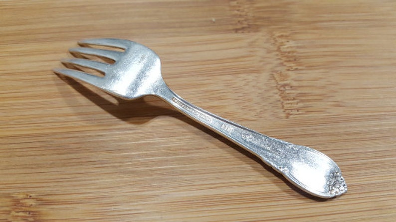 vintage baby silverware