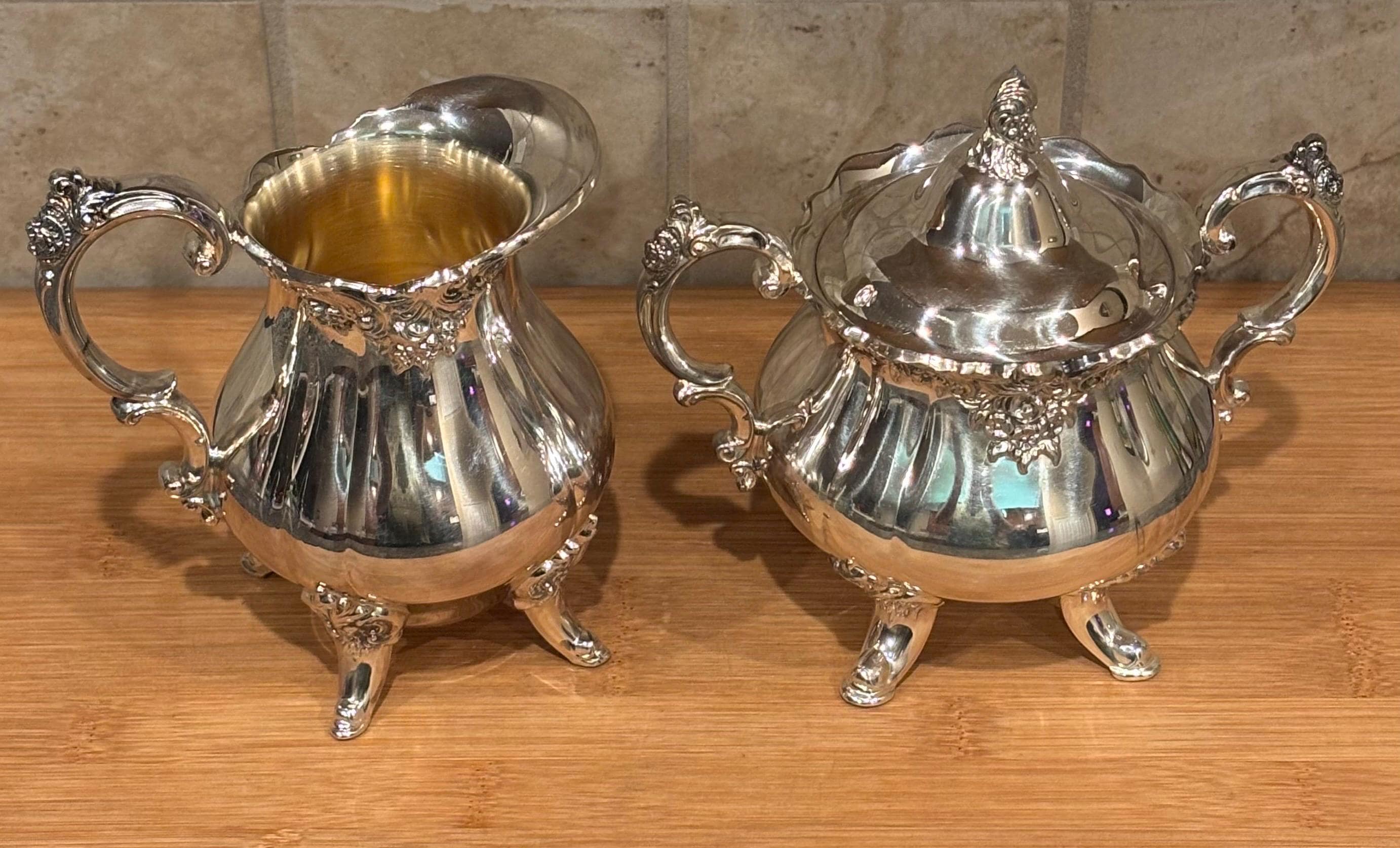 Rare Amazing Gorgeous Elegant Vintage WALLACE Silver BAROQUE 2