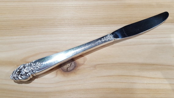 Vintage Prestige Plate 1951 DISTINCTION Modern Hollow Dinner Grille Knife 8 1 2 Set of 10 Etsy Australia