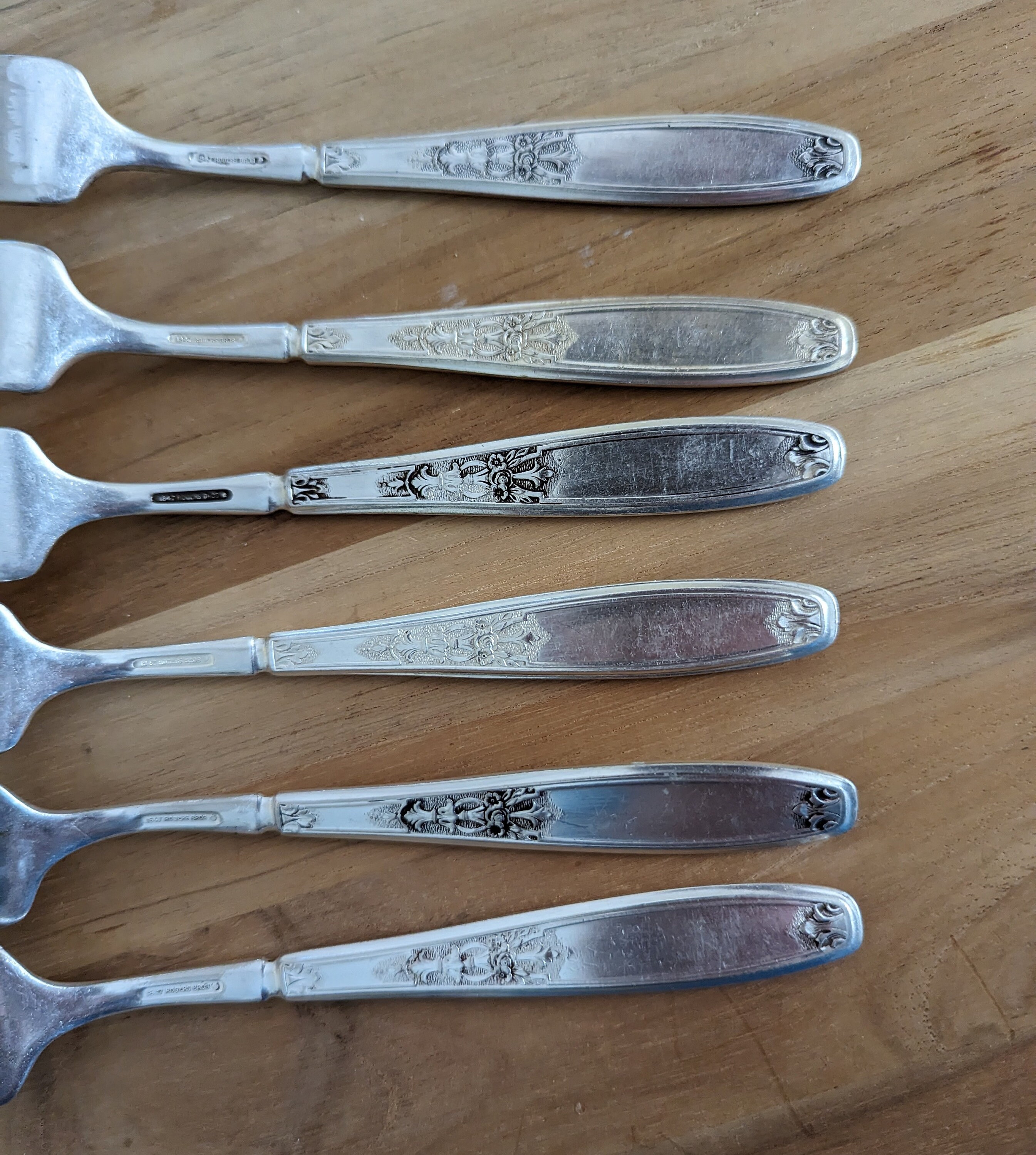 アンティーク 1847 ROGERS Bros 1919 AMBASSADOR インデント ディナー