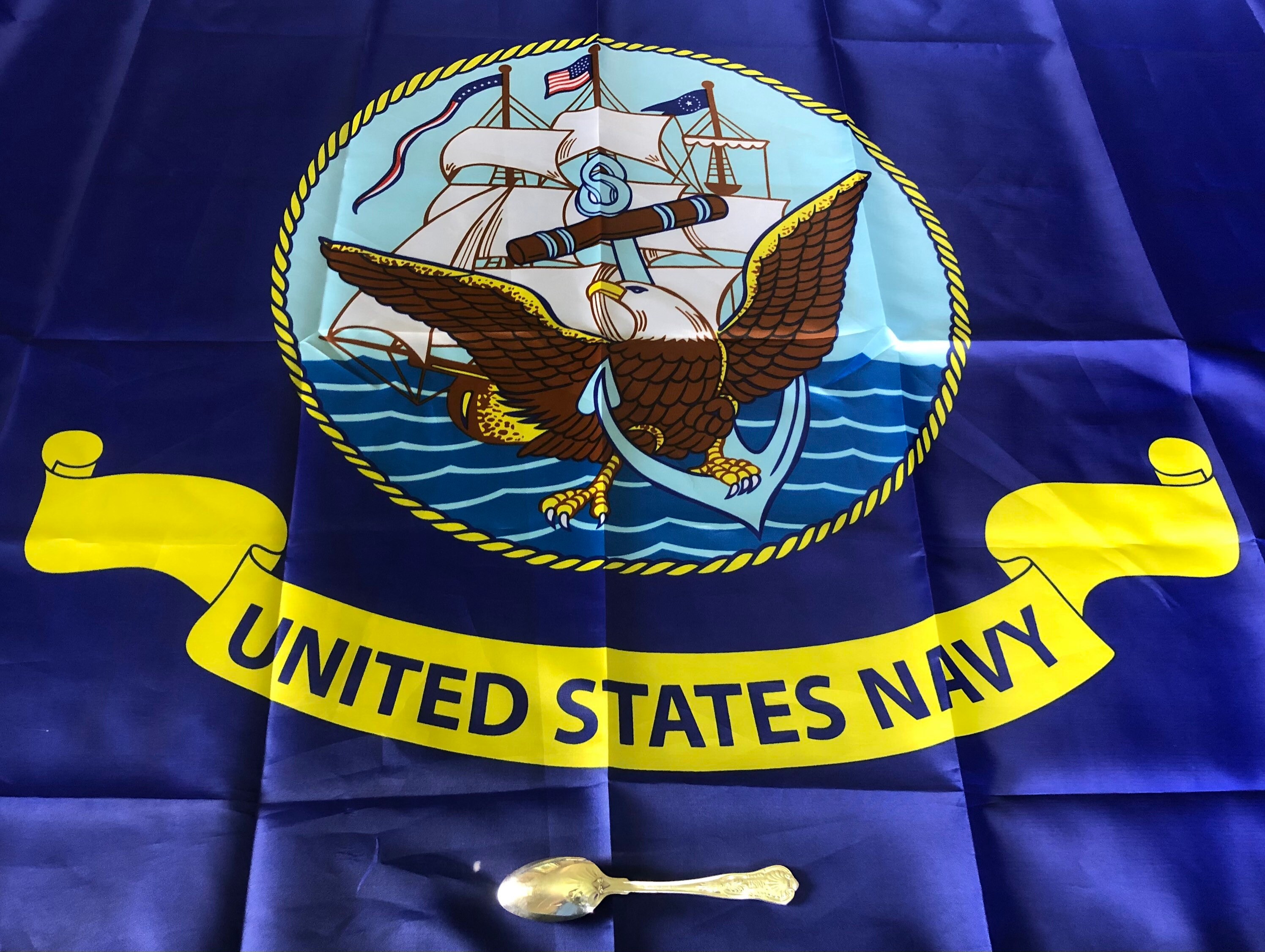 ヴィンテージ コレクタブル アメリカ海軍 USN エンブレム & アンカー