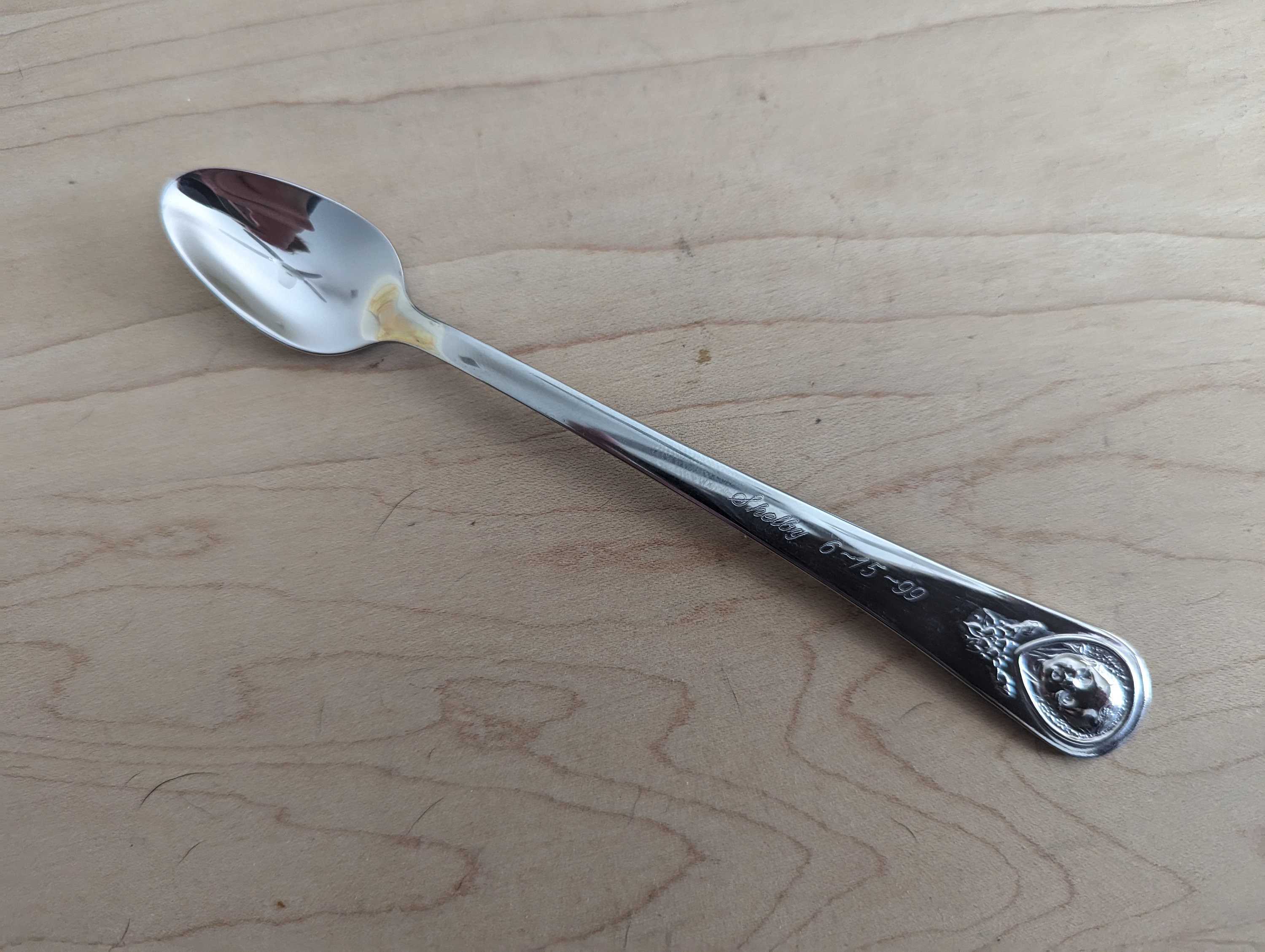 Collectible Vintage Oneida GERBER Straight Handle Infant Feeding