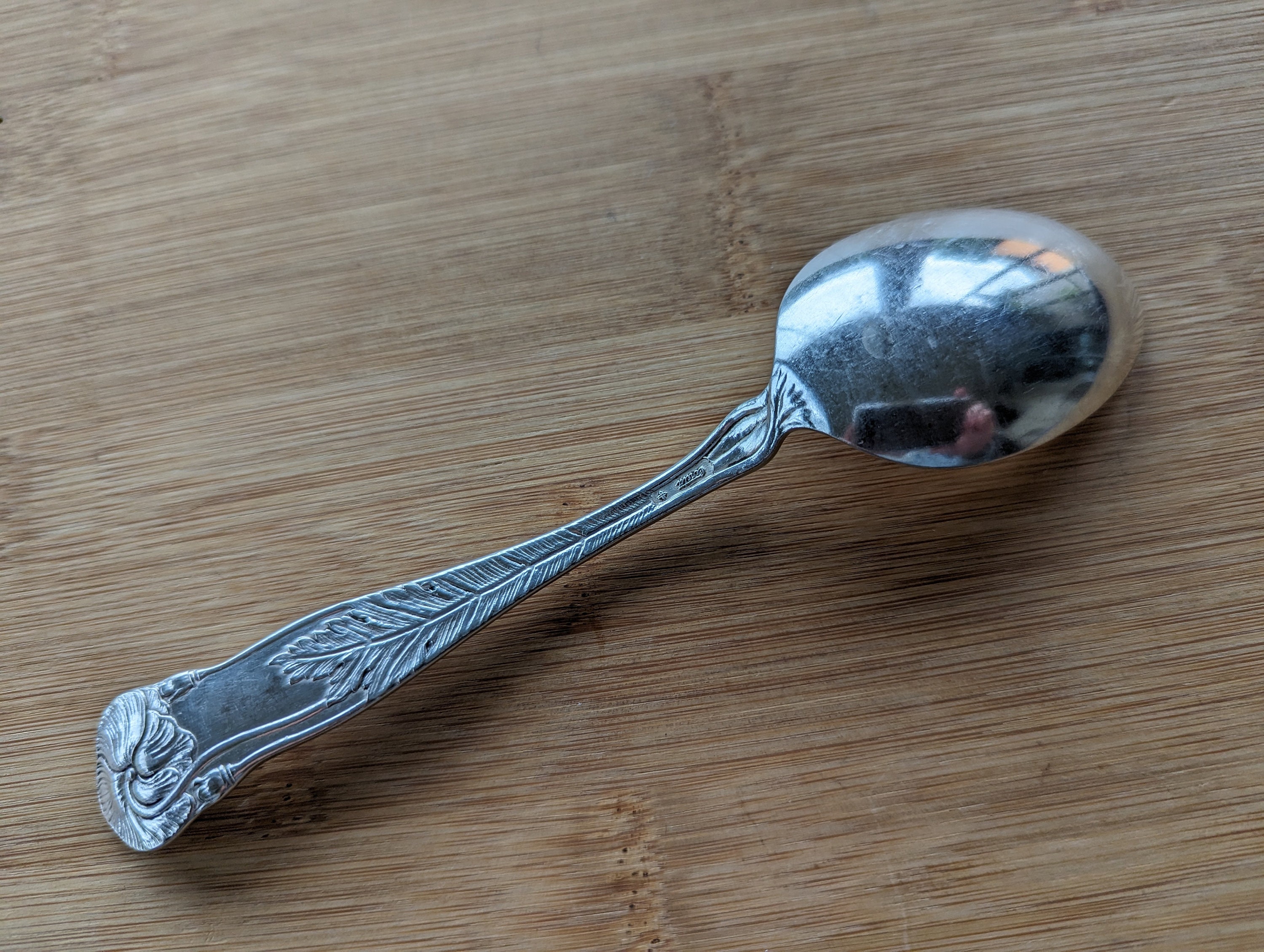 Antique Collectible CERETA Silver 1902 CERETA Dessert/oval Soup Spoon 6 ...