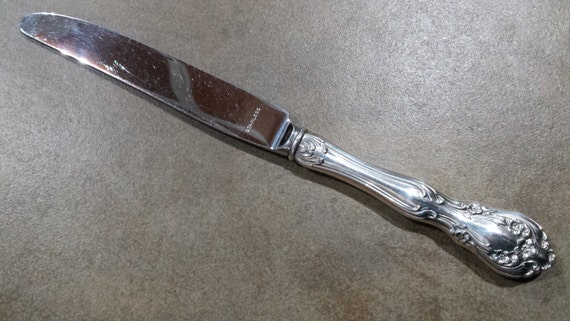 Vintage ALVIN Sterling 1940 CHATEAU ROSE New French Hollow Dinner