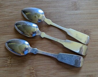 アンティーク コレクター向け JK Bauch シルバー 1900 チップ付き