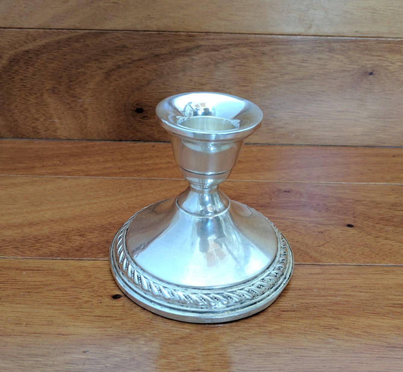 Sterling candle holders discount