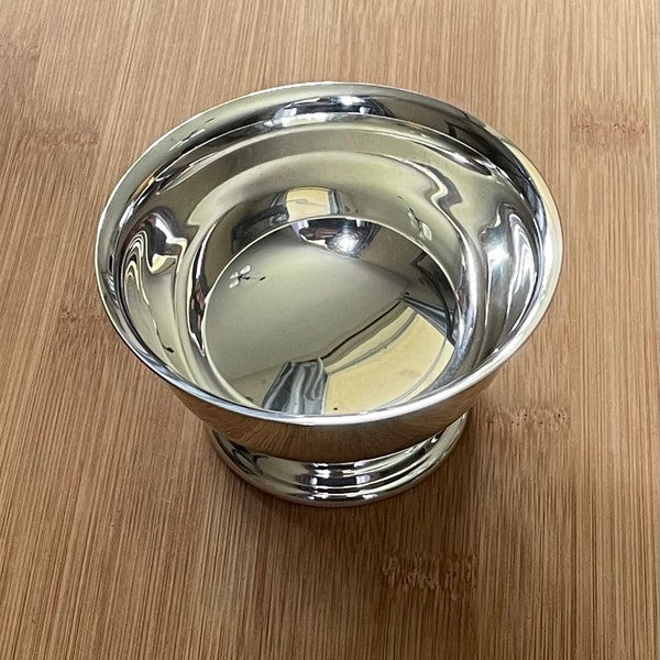 Amazing Rare Gorgeous Vintage Collectible TOWLE Silver Co Silver Plated Paul Revere "U.S.S. TARAWA LHA-1" Small Round Footed Serving Bowl 4"