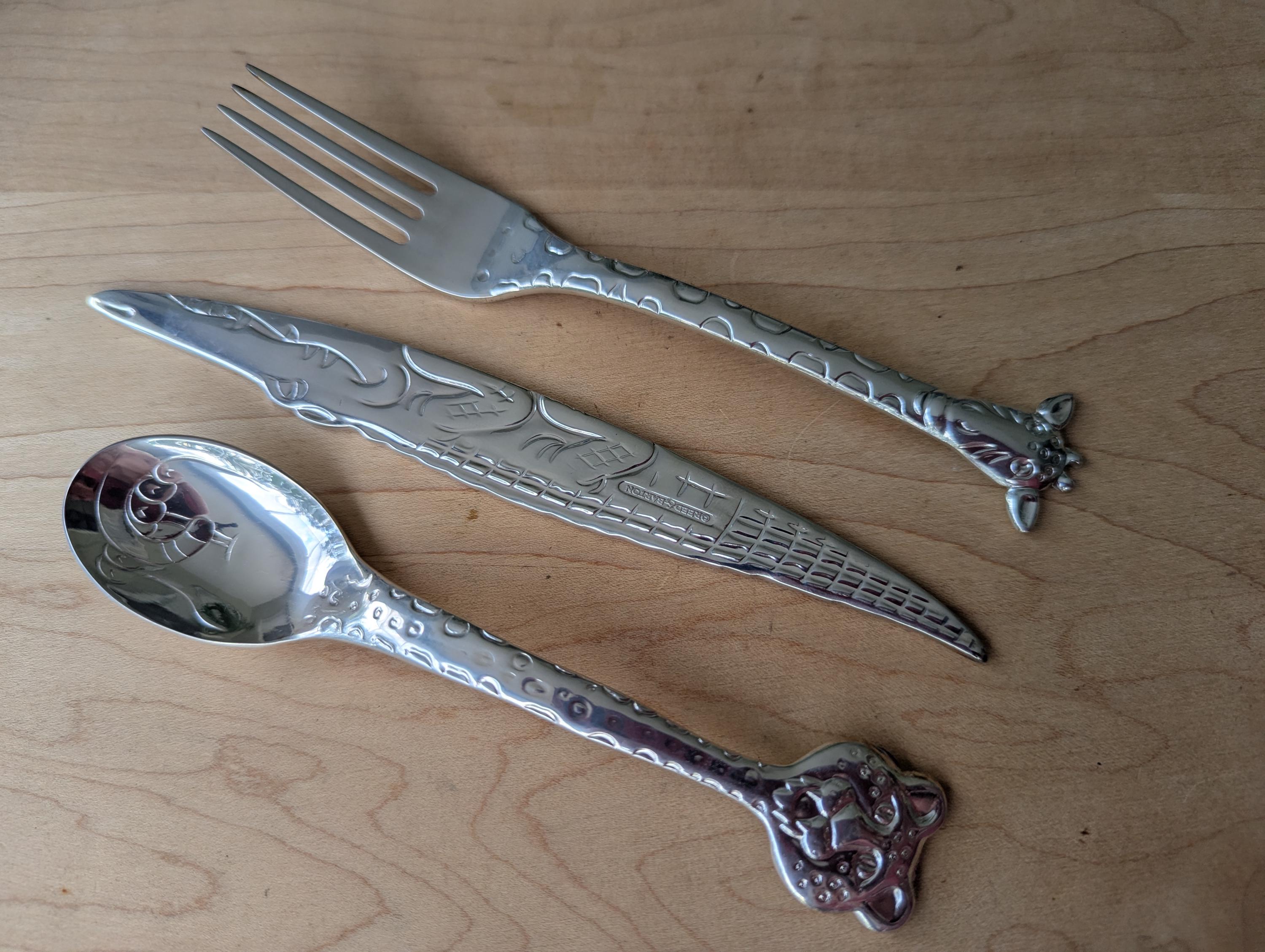 ❥道903　REED＆BARTON リード＆バートン カトラリーセット ❥道903 REED＆BARTON リード＆バートン カトラリーセット ❥道903