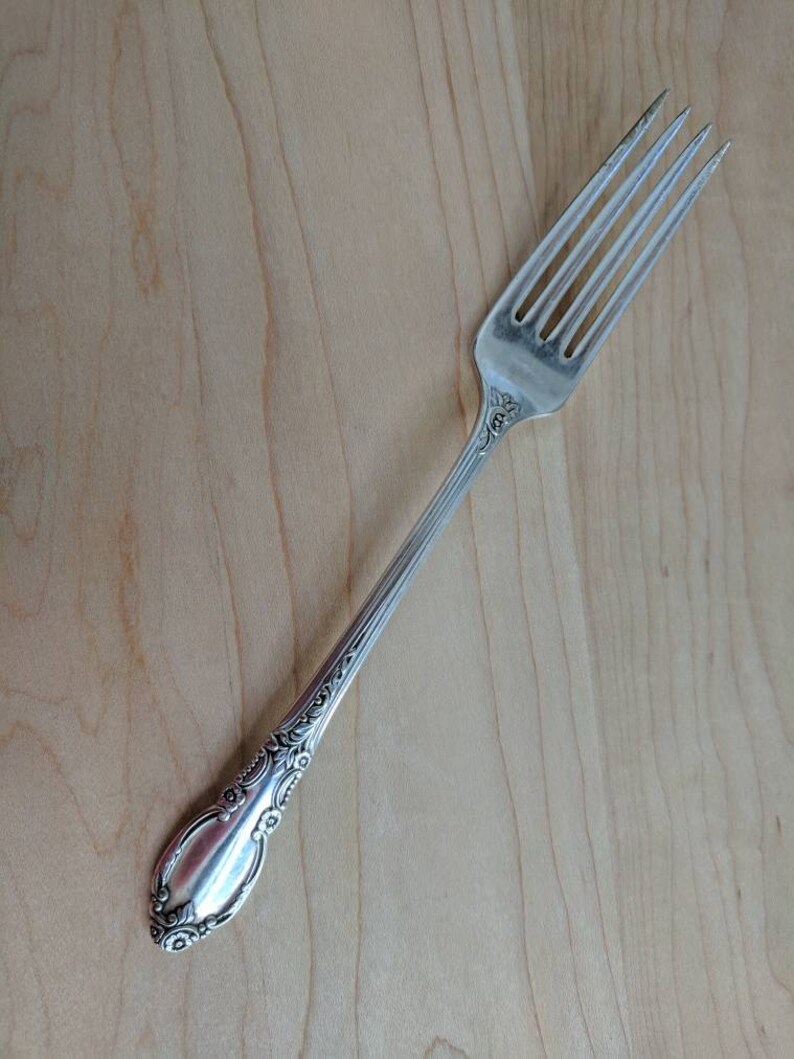 Vintage Oneida 1952 ENCHANTMENTLONDONTOWN Dinner Fork 7 58 Set of 6