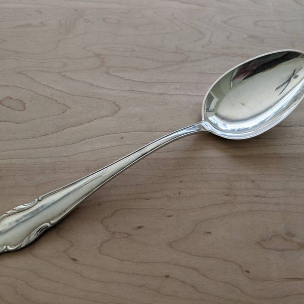 Antique WMF Nomag 90 Silver ELEGANT Large Continental Serving Tablespoon 9 3/4"