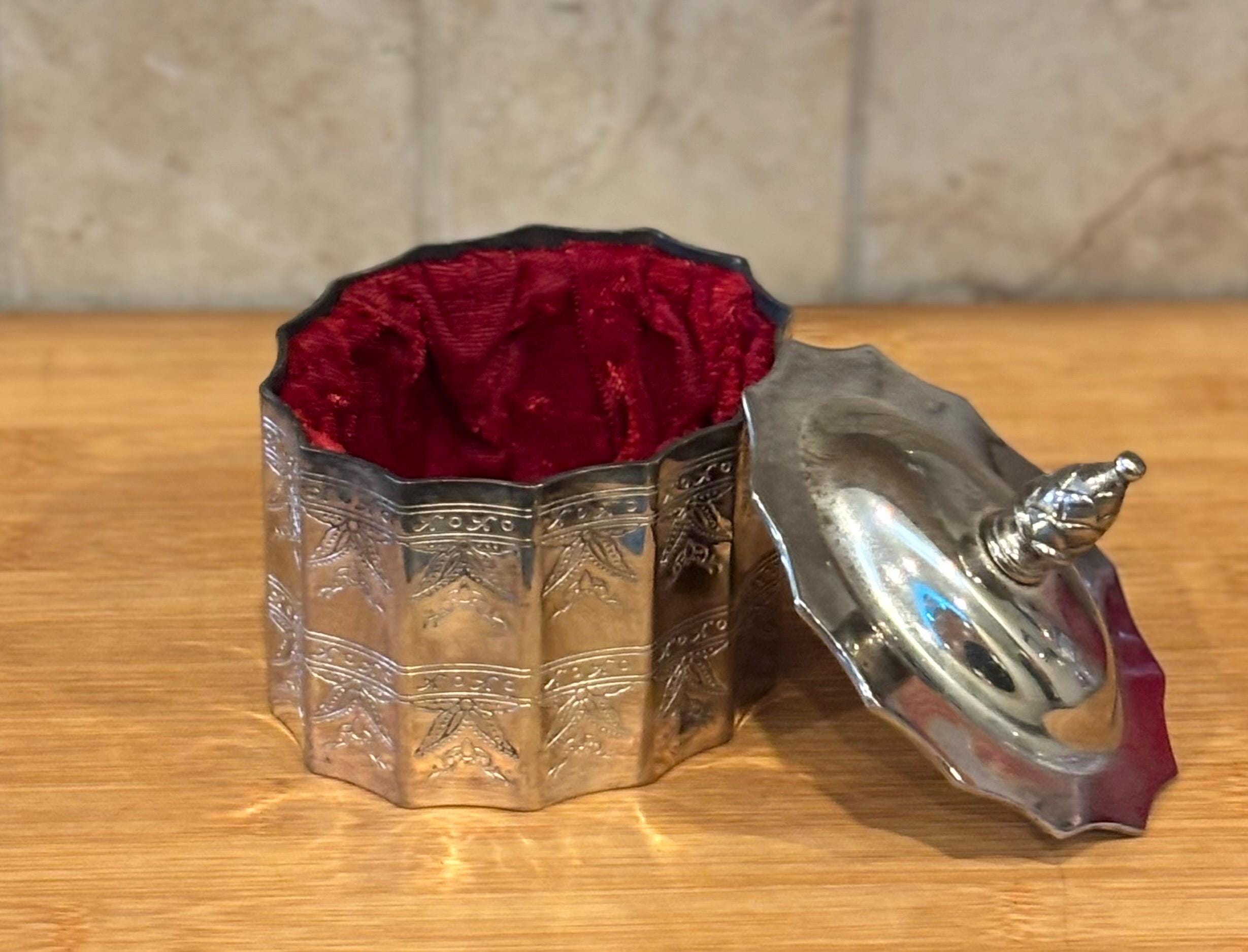 Amazing Elegant Collectible Vintage GODINGER Silver Plate Floral