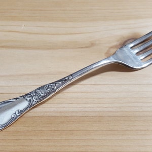 Antique 1880 PAIRPOINT Silver 1890 ERMINIE Dinner Fork 7", Set of 4