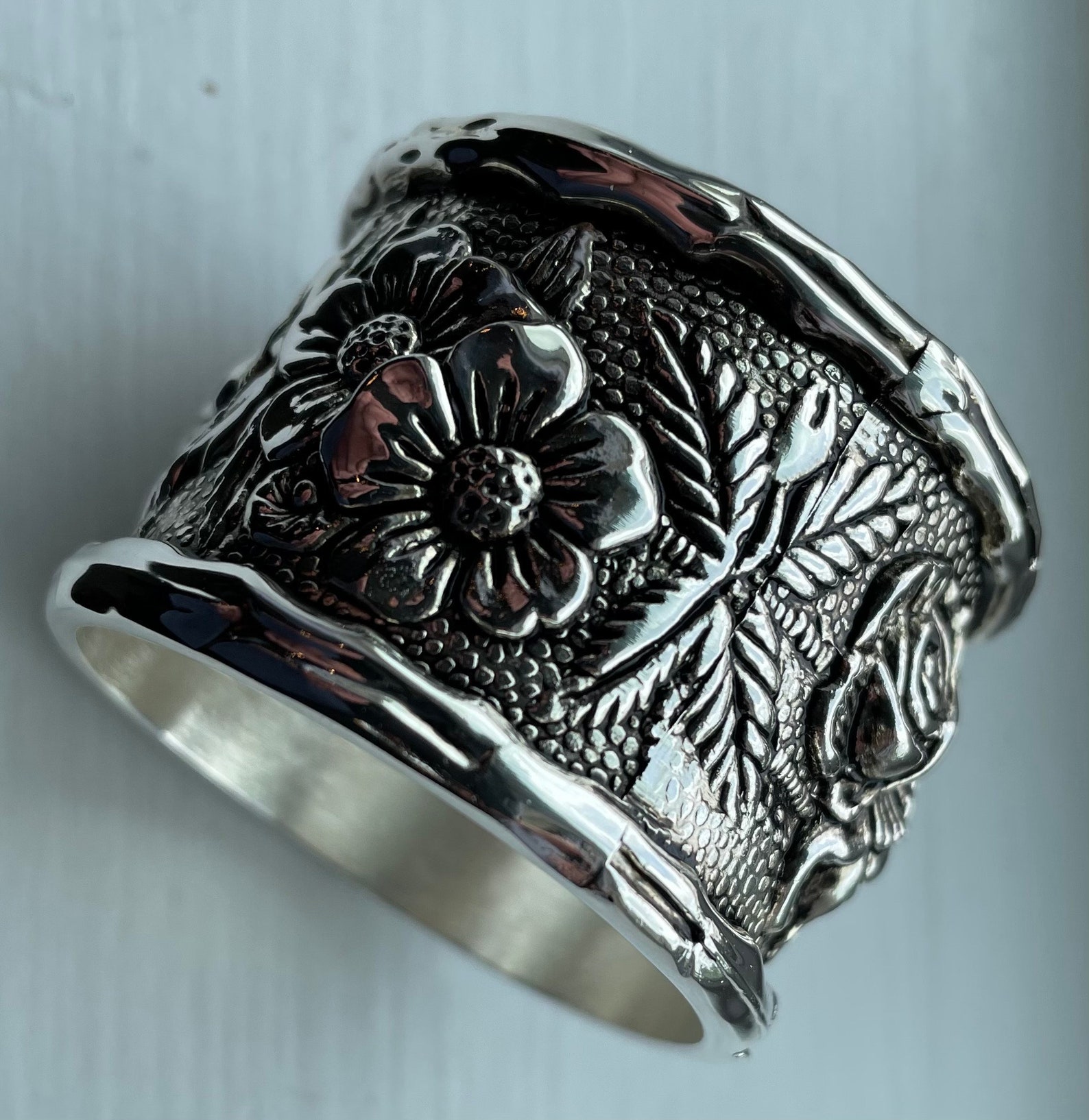 Silversmith Rings Gorgeous Vintage Elegant AMERICAN SILVERSMITHS COLLECTION by Godinger ...