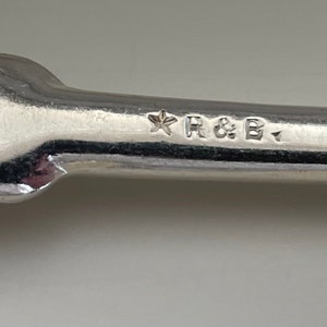 Rare Find! Antique R & B Silver 1892 ATTICA Serving Tablespoon 8 1/4 ...