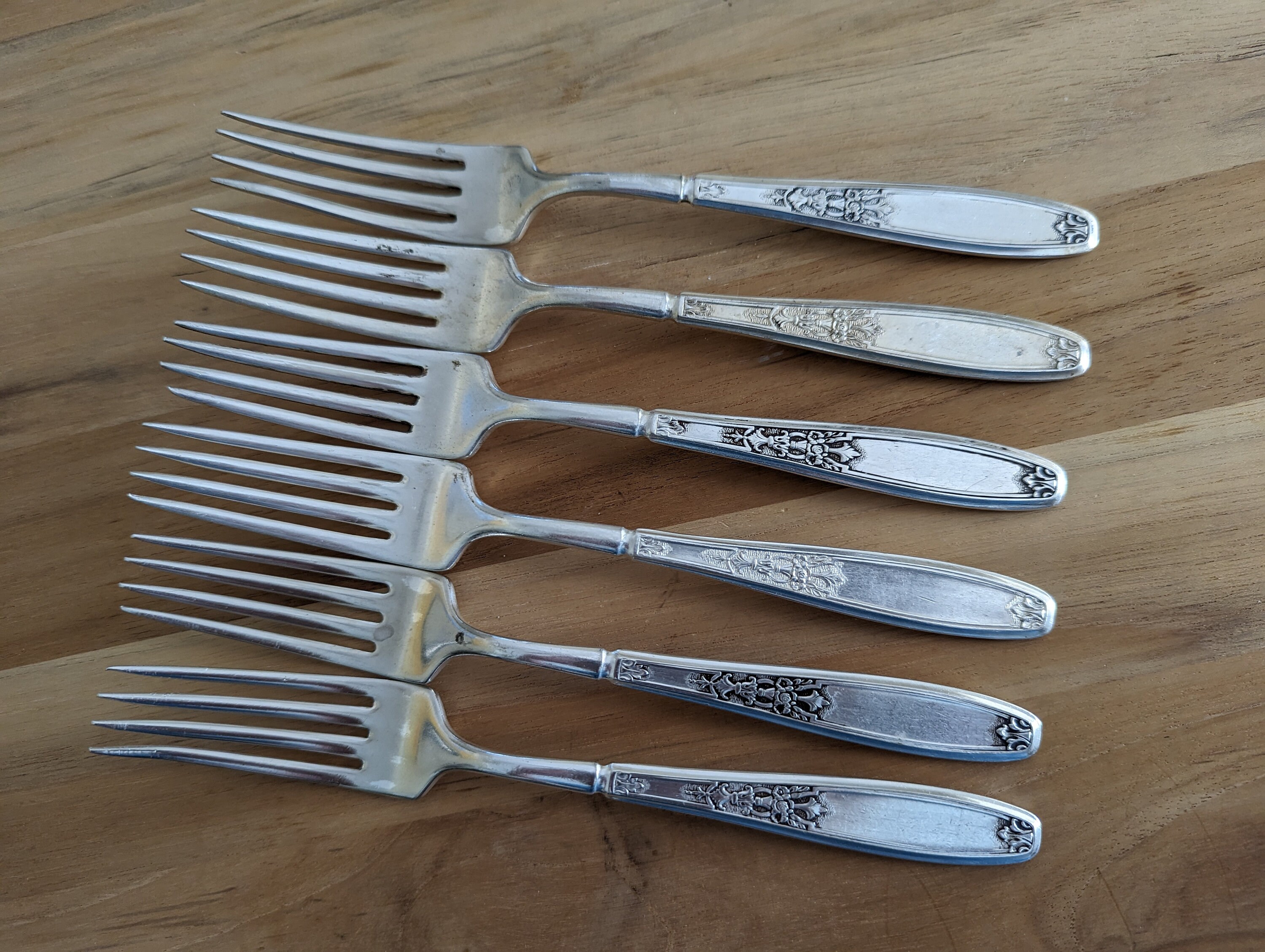 アンティーク 1847 ROGERS Bros 1919 AMBASSADOR インデント ディナー