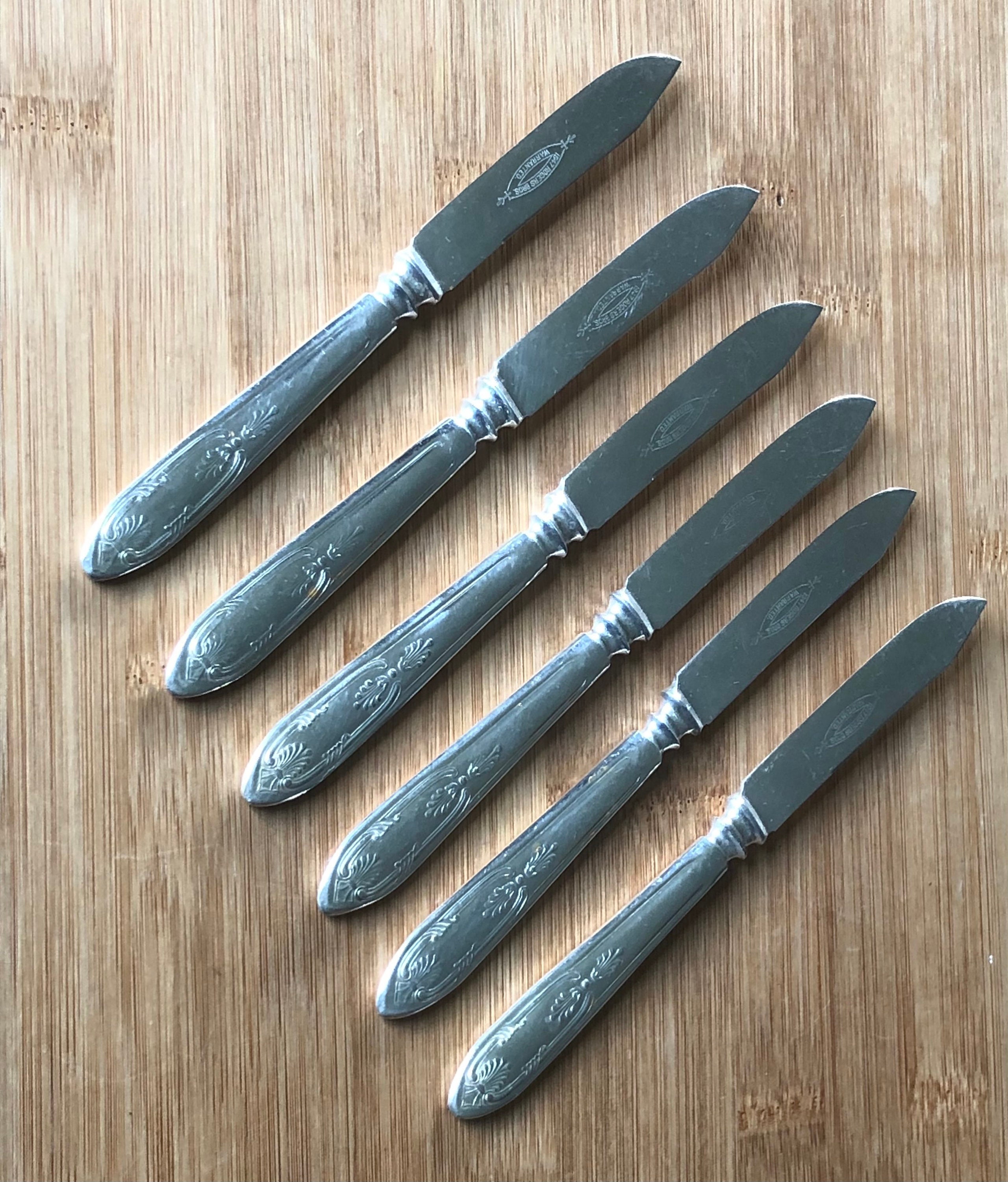 Rogers Bros】ディナーナイフ 6本 RENAISSANCE 華麗！！ Rogers Bros