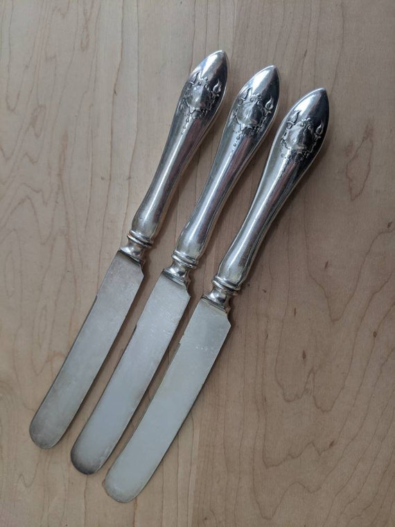 Antique Sheffield Silver 1905 MOUNT VERNON Old French Hollow