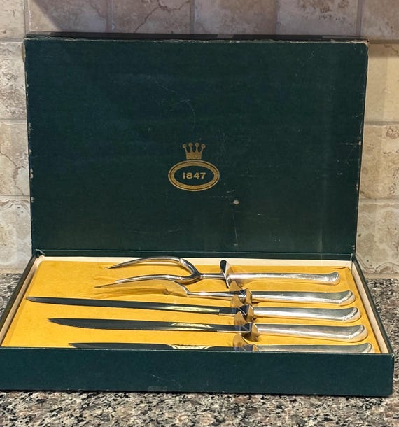 Amazing Rare Elegant Collectible Vintage 1847 ROGERS BROS Large