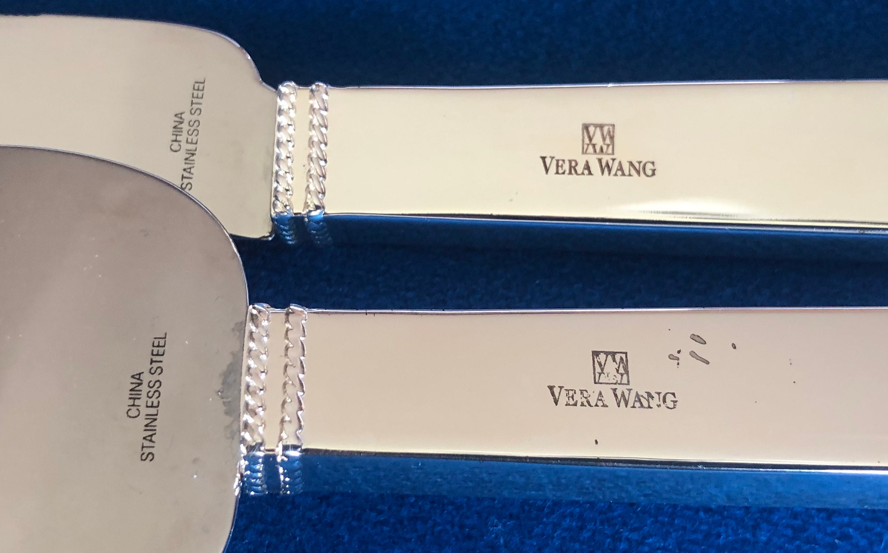 ヴィンテージ VERA WANG WEDGWOOD シルバープレート ラブノット ケーキ