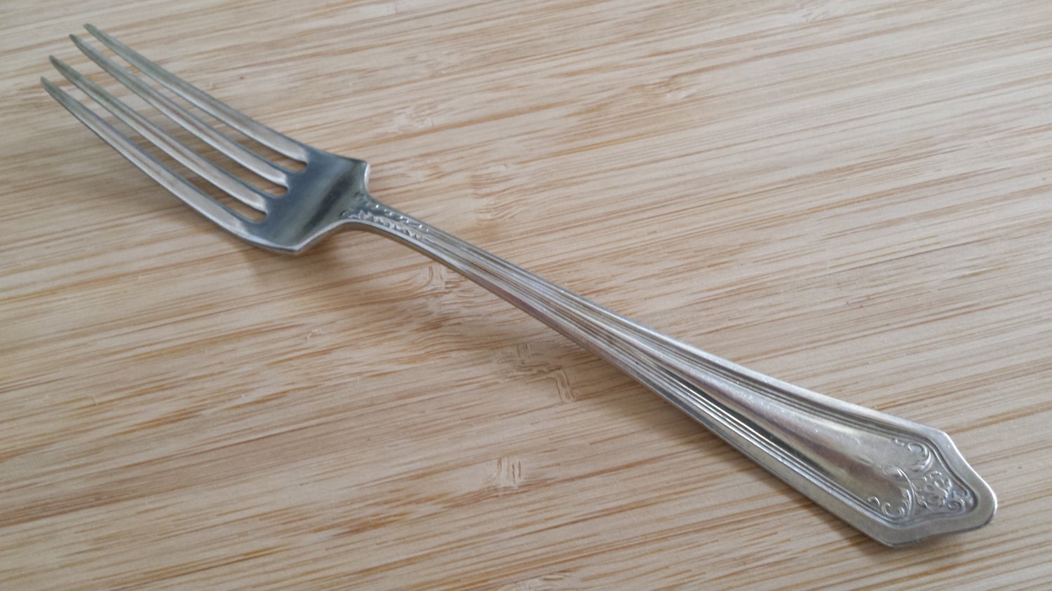 M12 ヴィンテージ フォーク シルバー Antique Simeon & George H ROGERS Nickel Silver 1910 MILO Dinner