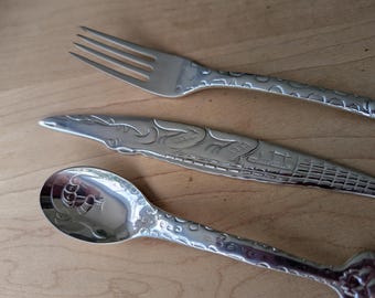 素晴らしいゴージャスなヴィンテージ REED & BARTON「シルバーサファリ