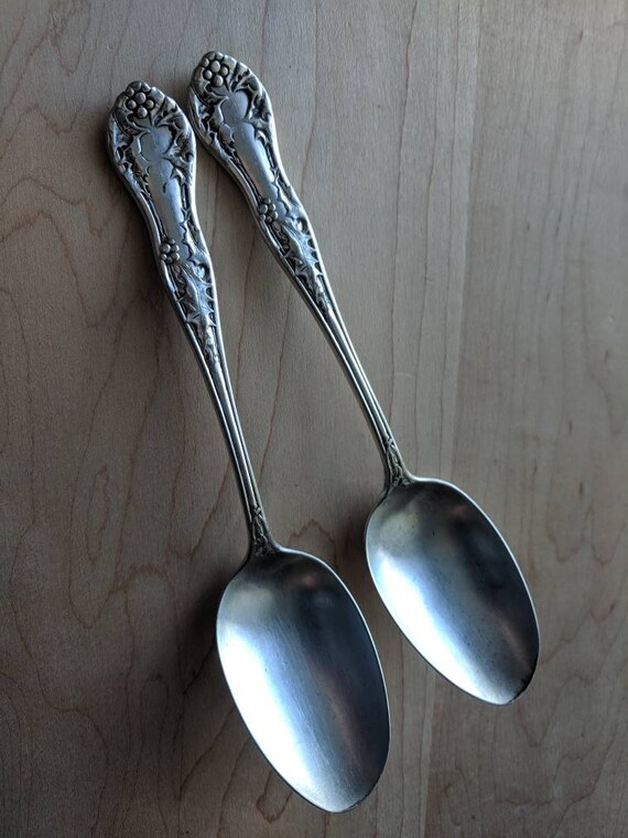 s Oval Soup KING LOUIS International Sterling Silver Flatware Dessert Spoon