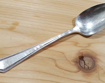 Antique Wm Rogers & Son 1923 MAYFAIR Teaspoon 6", Set of 7