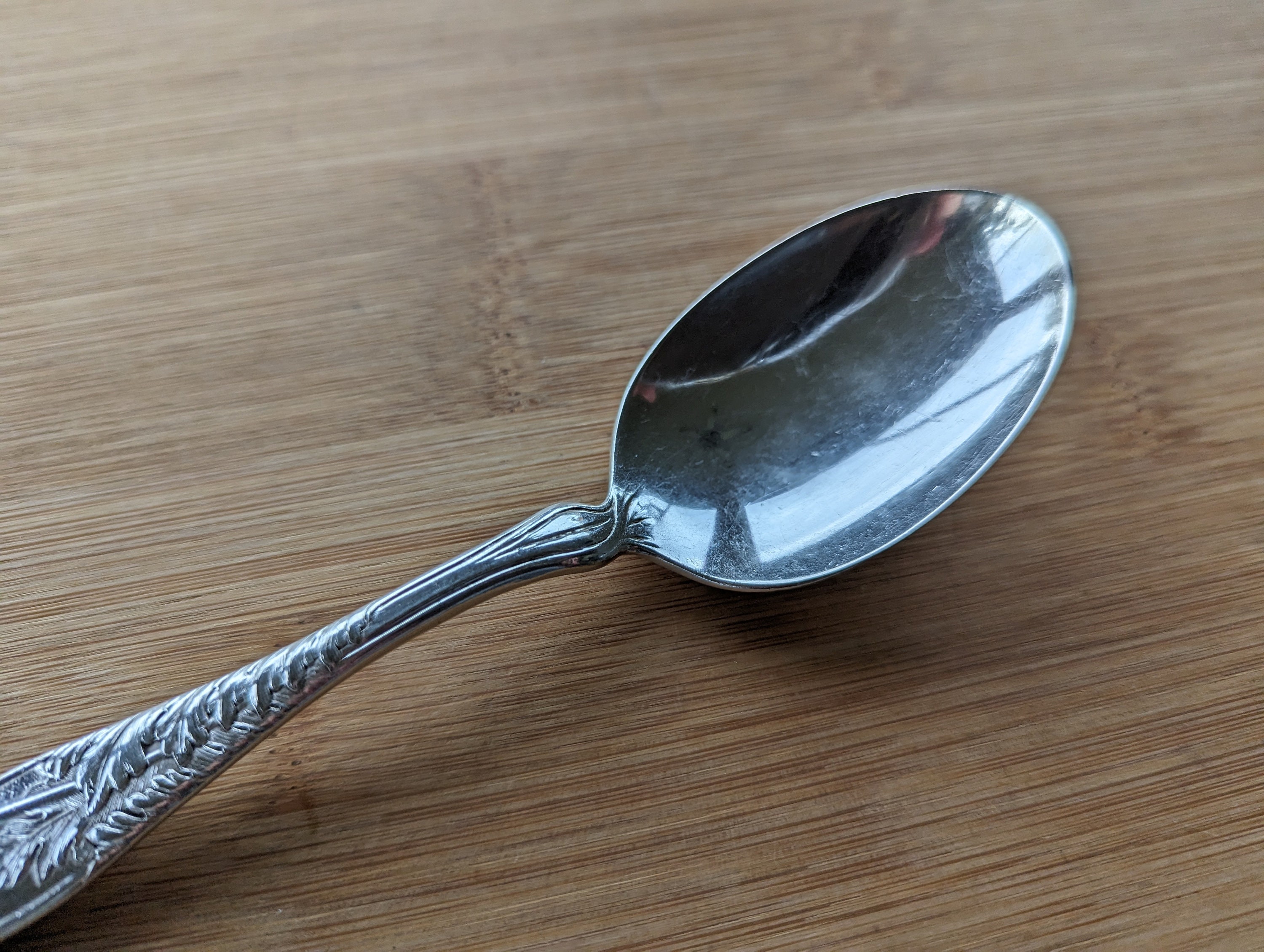 Antique Collectible CERETA Silver 1902 CERETA Dessert/oval Soup Spoon 6 ...