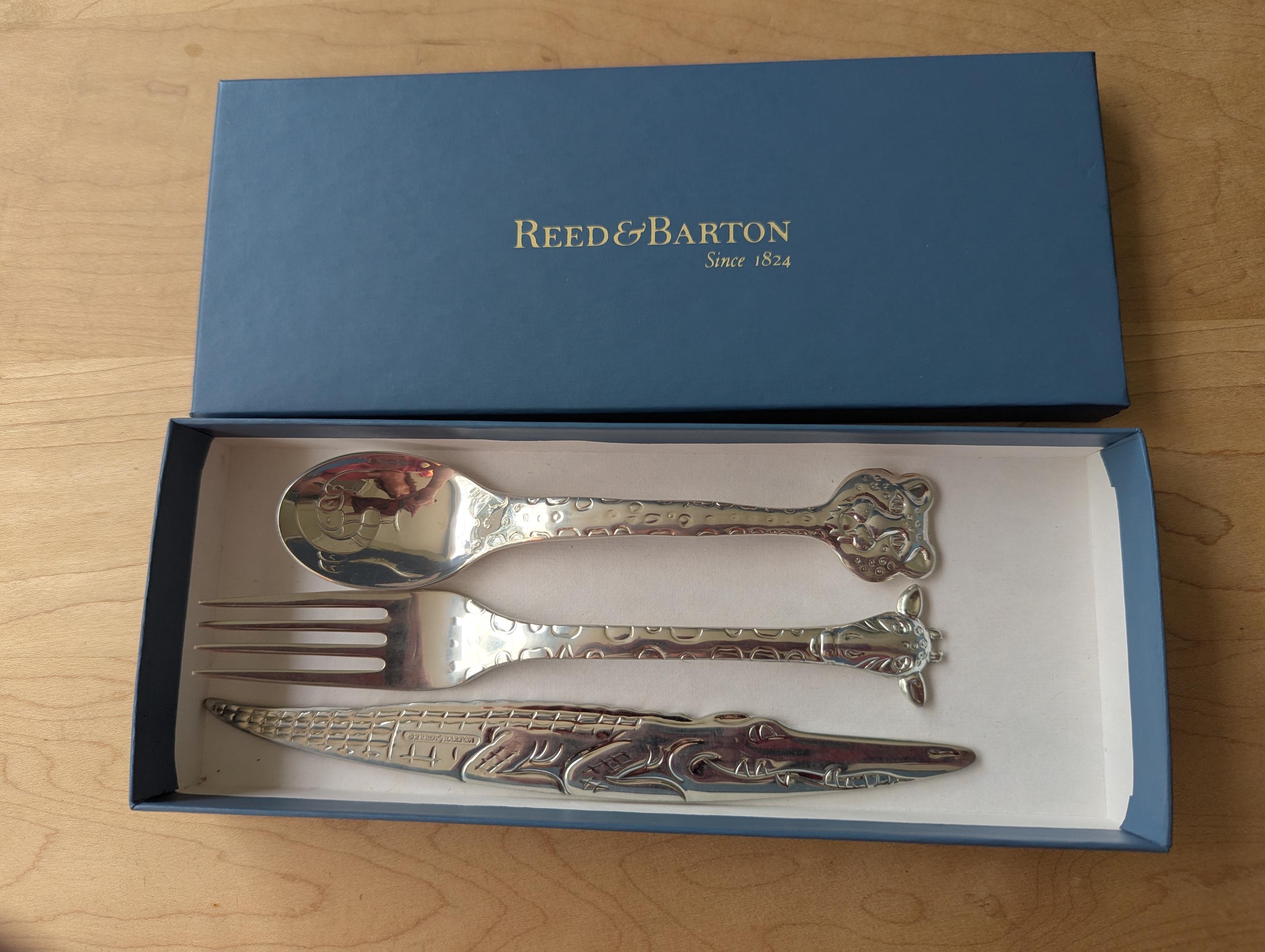 素晴らしいゴージャスなヴィンテージ REED & BARTON「シルバーサファリ