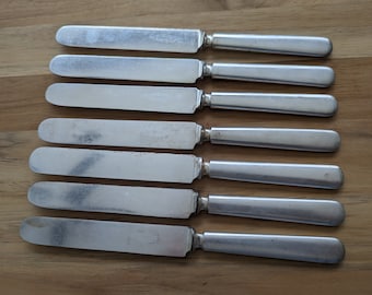 Rare Antique 1847 Rogers Bros 1876 WINDSOR Blunt Solid Dinner