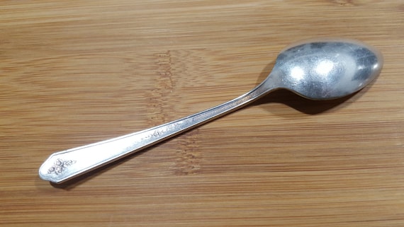 6 Sweet Briar SweetBriar silverplate  tudor Teaspoon Tea Spoons 