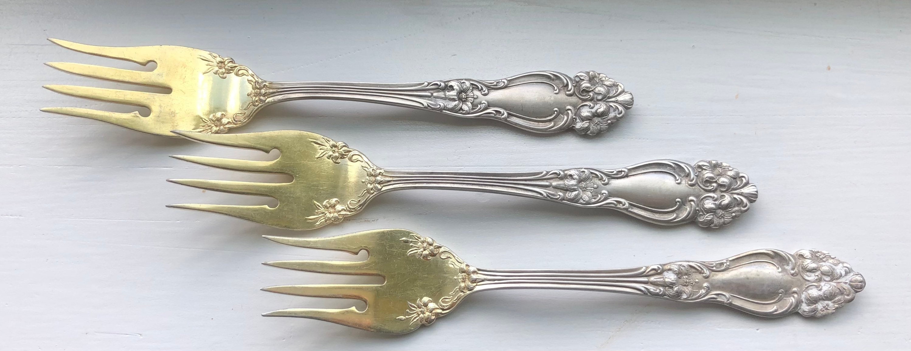 希少なアンティーク リード&バートン 1901 TIGER LILY/FESTIVITY