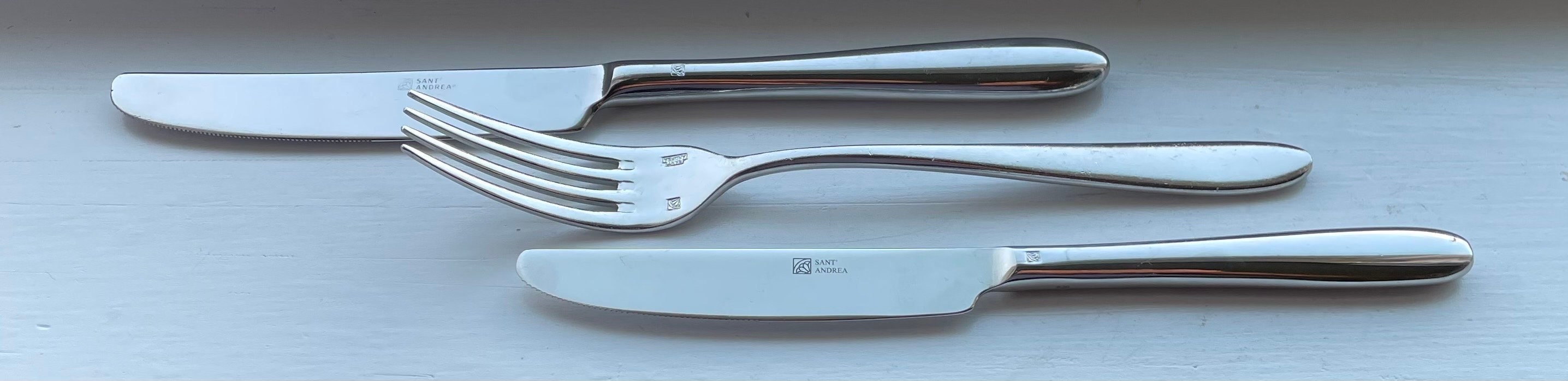 SANT'ANDREA カトラリー セット（2名用） Vintage Elegant Collectible SANT ANDREA Stainless MASCAGNI 