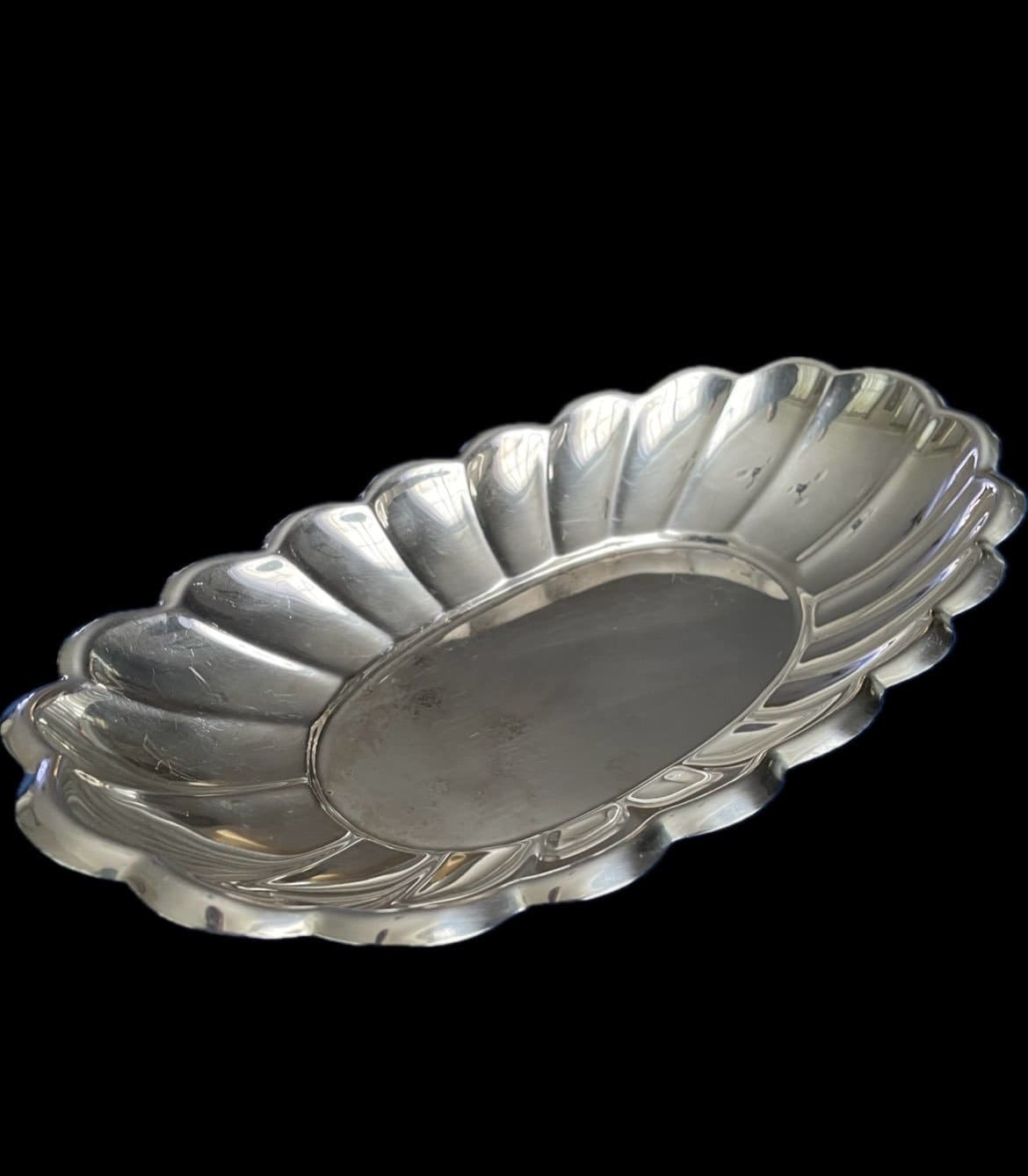 ヴィンテージ りすのシルバートレイ Reed and Barton 593 ヴィンテージ りすのシルバートレイ Reed and Barton 593