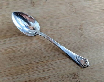 Antique ROGERS BROS 1916 JEWELL Demitasse Spoon 4 3/8", Set of 4