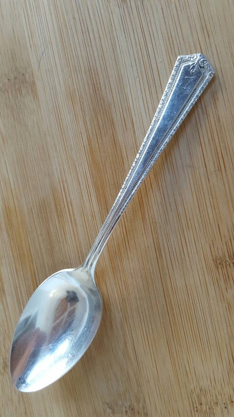 Antique 1881 ROGERS 1930 HENLEY Teaspoon 6
