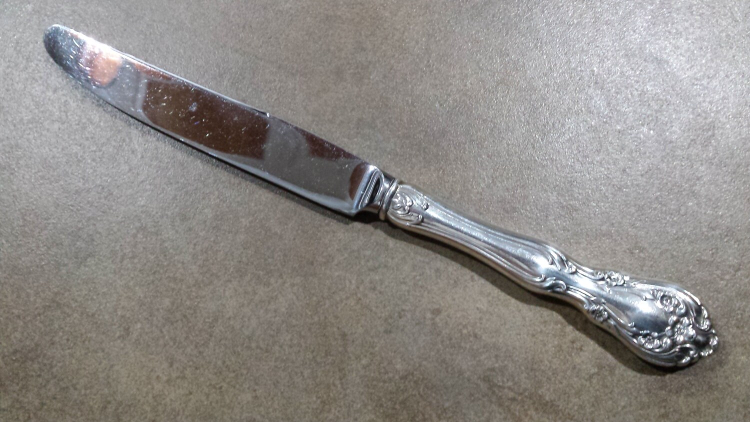 Vintage ALVIN Sterling 1940 CHATEAU ROSE New French Hollow Dinner