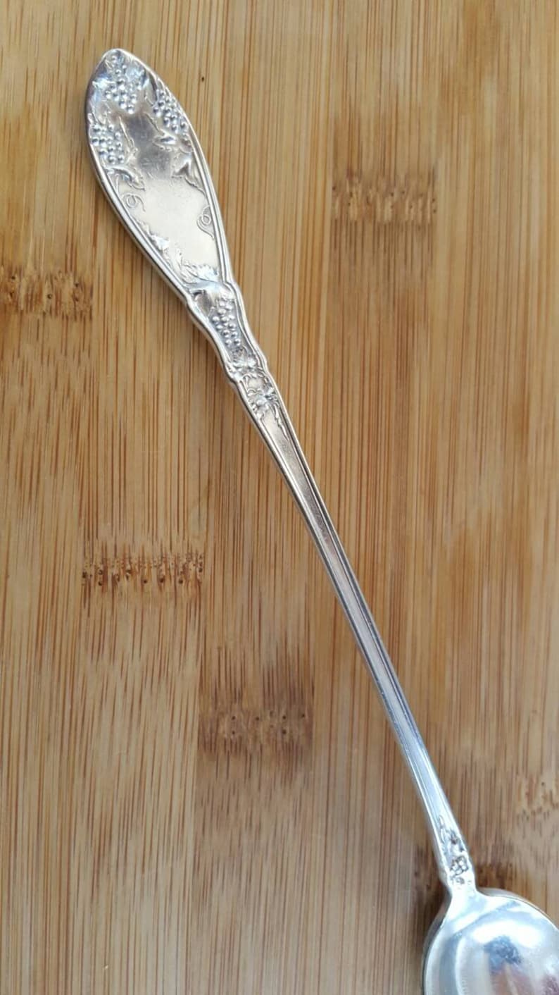 Antique Wm A Rogers 1910 LA CONCORDE Iced TeaspoonMuddler Spoon 8