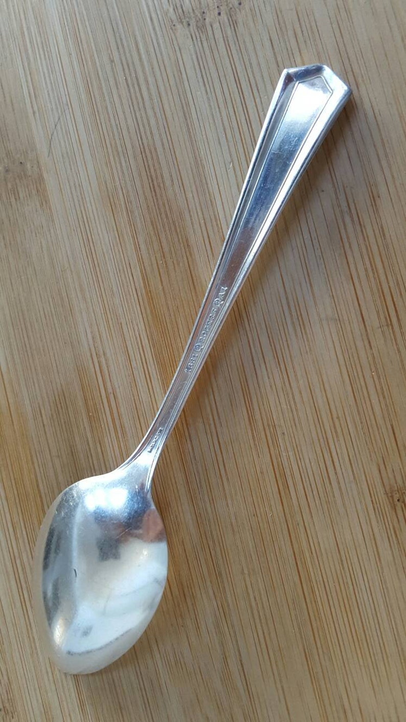 Antique 1881 ROGERS 1930 HENLEY Teaspoon 6
