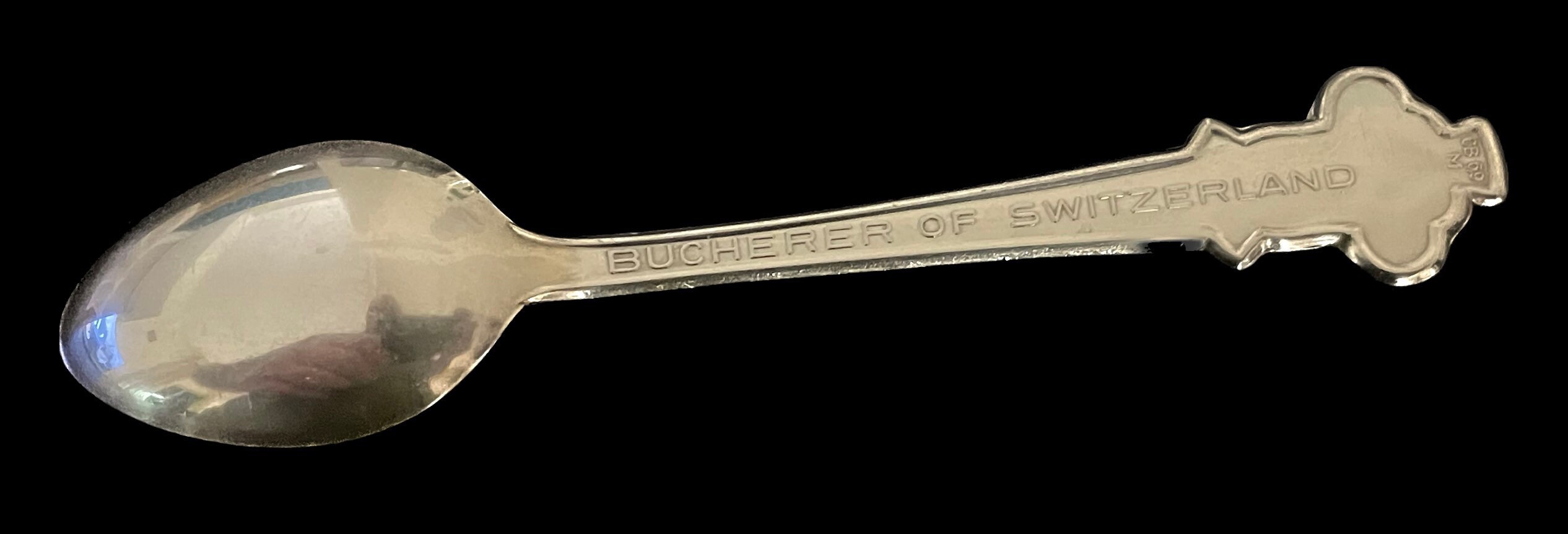 Vintage Collectible ROLEX BUCHERER of SWITZERLAND Souvenir Spoon 4