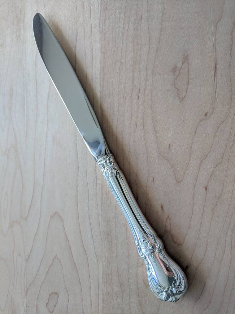 Vintage TOWLE Sterling 1942 OLD MASTER Modern Hollow Dinner Knife