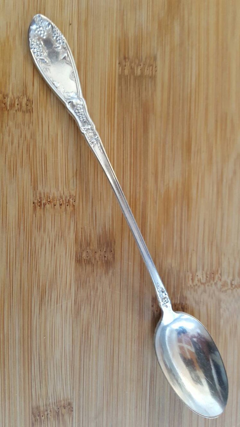 Antique Wm A Rogers 1910 LA CONCORDE Iced TeaspoonMuddler Spoon 8
