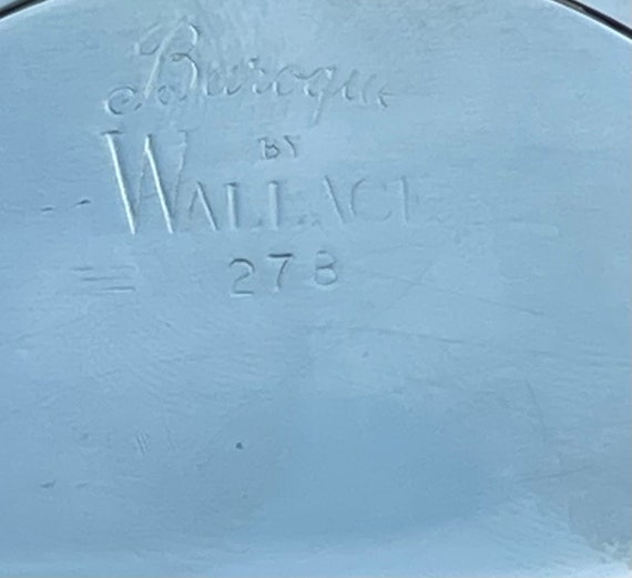 驚くほどゴージャスでヴィンテージなエレガントなWALLACE Silver Co