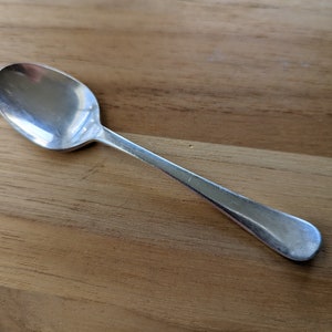 Vintage Collectible HOTEL SHERATON 77 Demitasse Spoon 4 1/4&quot;